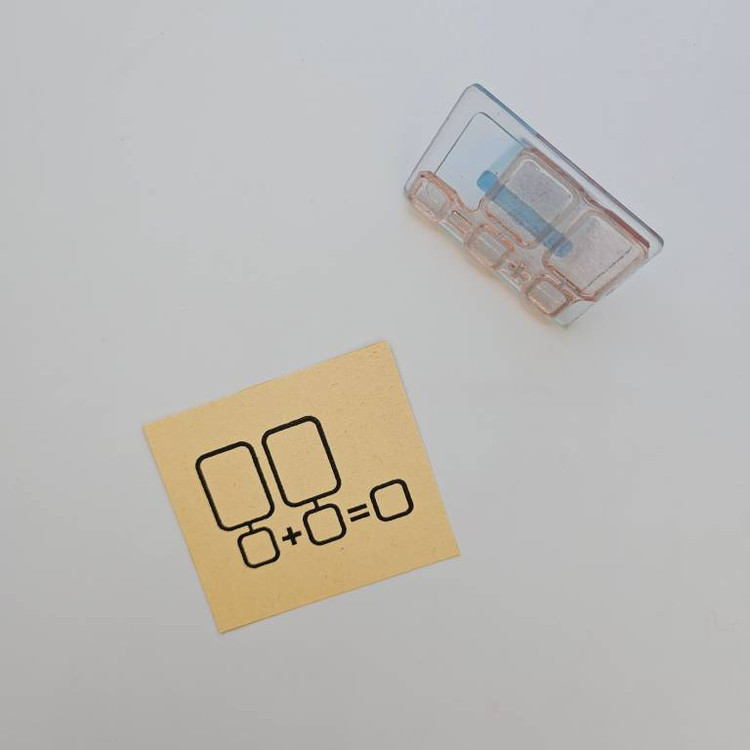 مُهرجمع باجای نوشتن شکل