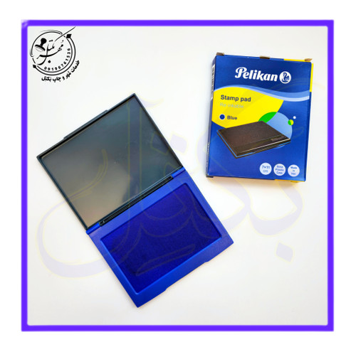 استامپ ایرانی مارک پلیکان ابعاد ۷×۱۱ سانت / رنگ آبی کد 12